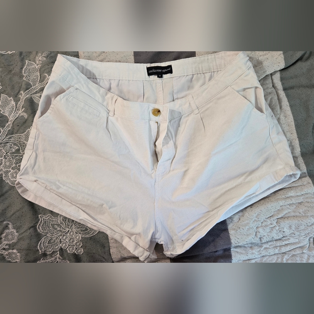 White Shorts